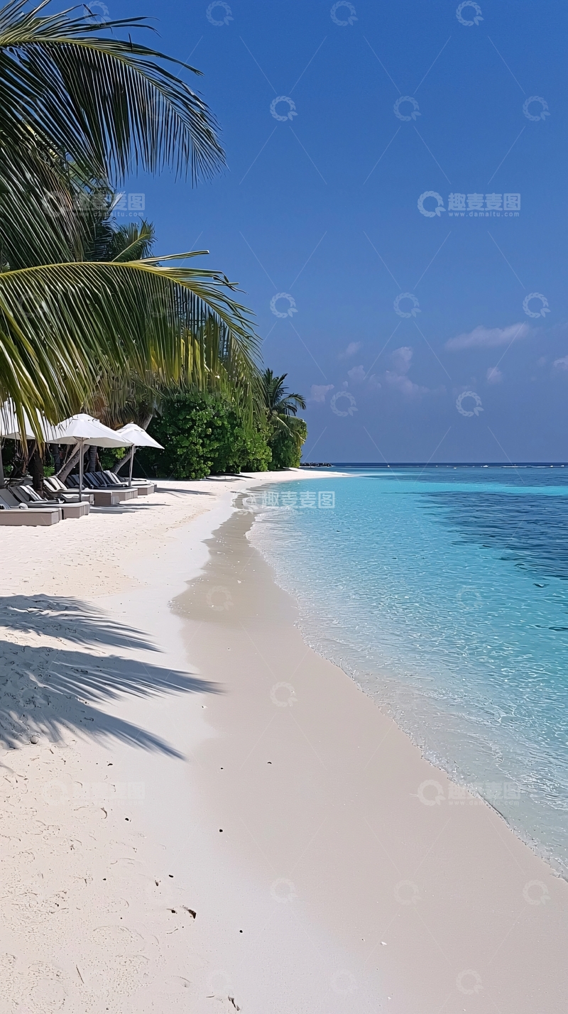 高清大图下载【趣麦麦图】热带海滩度假胜地