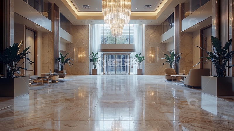 高清大图下载【趣麦麦图】奢华酒店大堂15