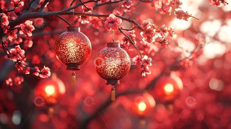 高清大图下载【趣麦麦图】红灯笼