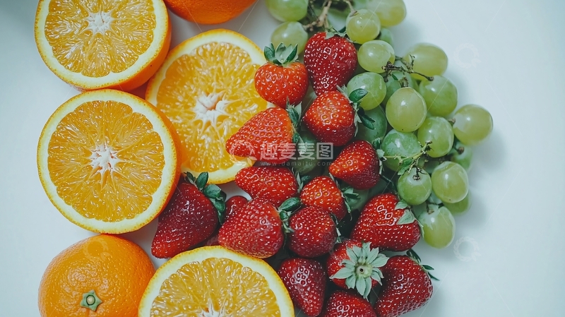 高清大图下载【趣麦麦图】新鲜水果组合