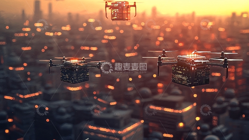 高清大图下载【趣麦麦图】未来城市