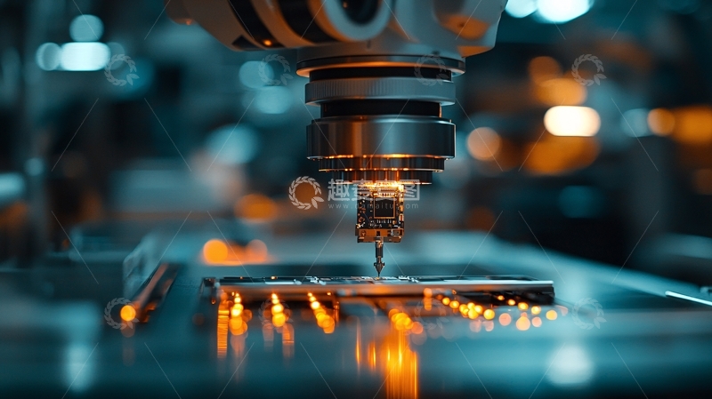 高清大图下载【趣麦麦图】精密仪器加工特写