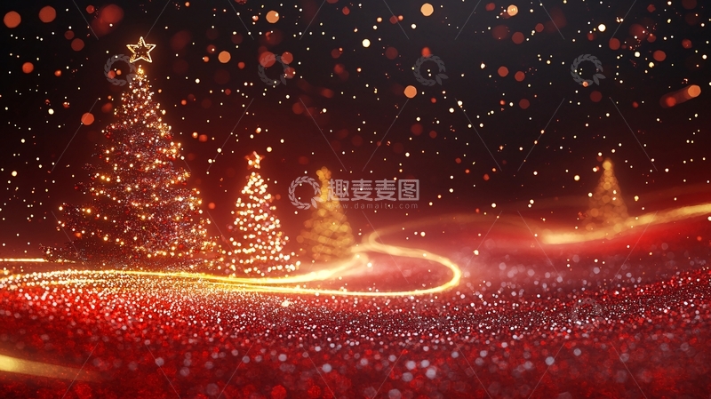 高清大图下载【趣麦麦图】圣诞树