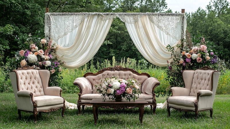 高清大图下载【趣麦麦图】户外婚礼场景布置