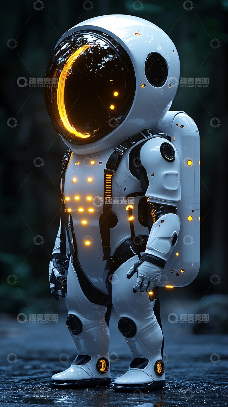 高清大图下载【趣麦麦图】太空宇航员