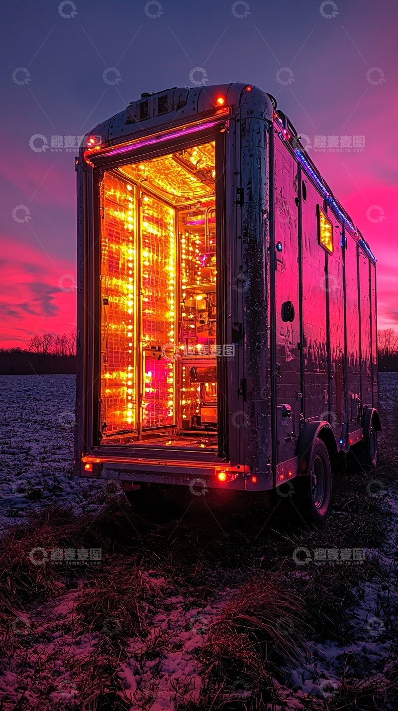 高清大图下载【趣麦麦图】移动酒吧