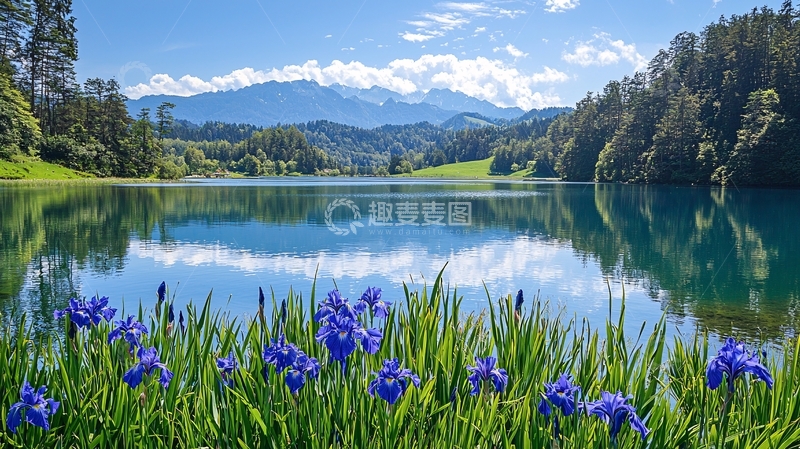 高清大图下载【趣麦麦图】湖泊风景
