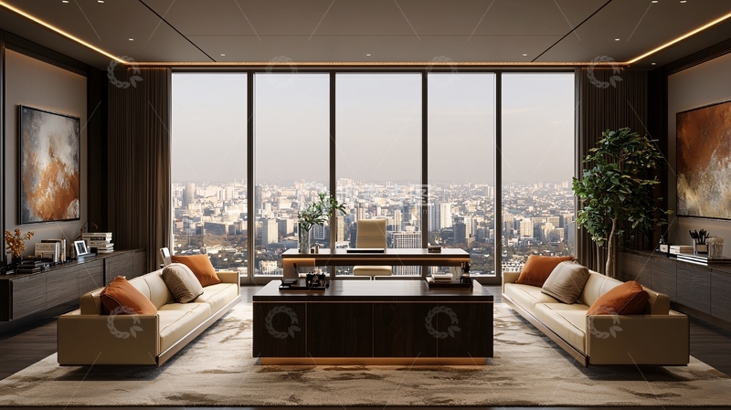 高清大图下载【趣麦麦图】豪华办公室