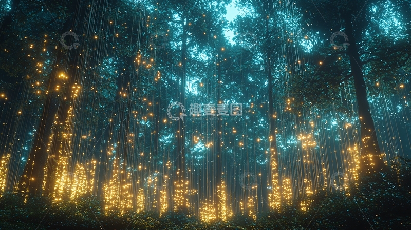 高清大图下载【趣麦麦图】神秘梦幻森林