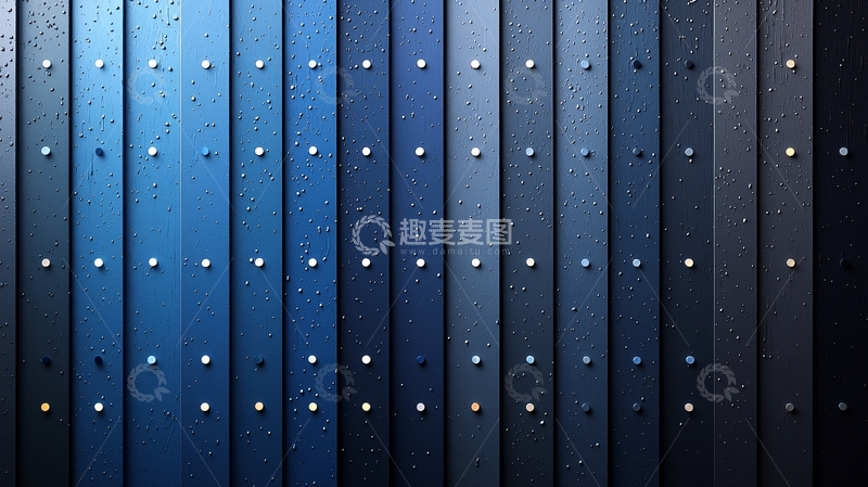 高清大图下载【趣麦麦图】蓝色金属条纹背景