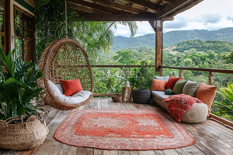 高清大图下载【趣麦麦图】山景阳台休闲区