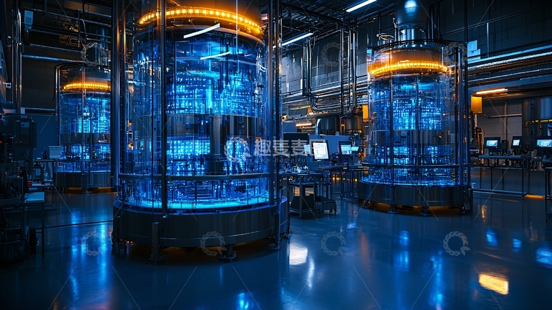 高清大图下载【趣麦麦图】科幻实验室场景