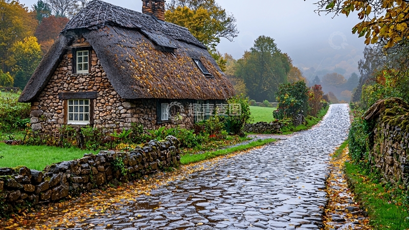 高清大图下载【趣麦麦图】秋雨