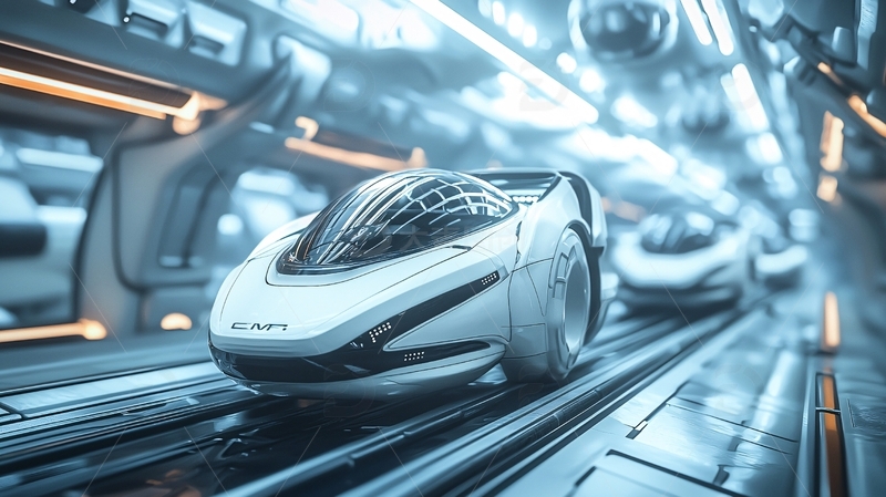 高清大图下载【趣麦麦图】未来科技感汽车