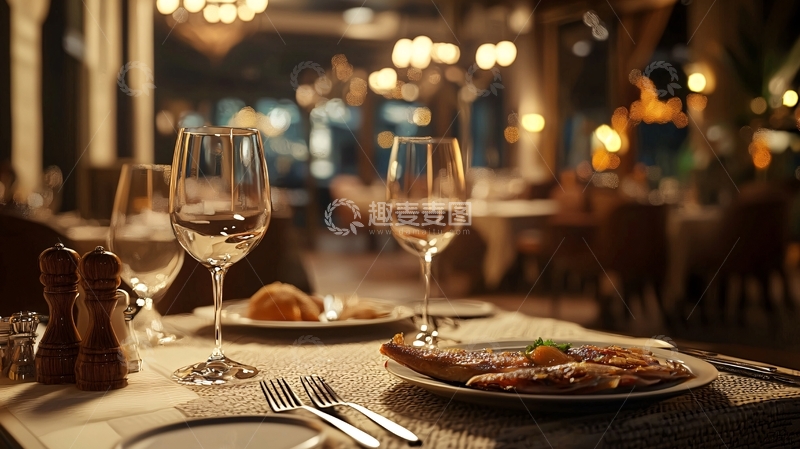 高清大图下载【趣麦麦图】高级餐厅