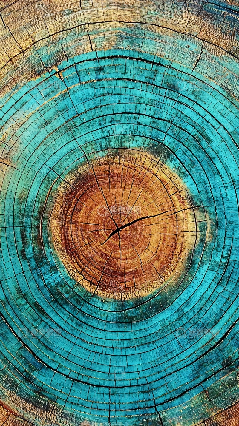 高清大图下载【趣麦麦图】树木年轮纹理