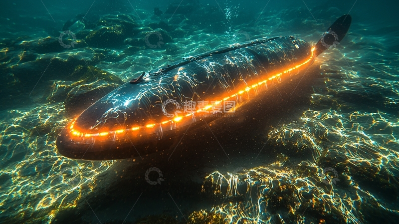 高清大图下载【趣麦麦图】水下无人机
