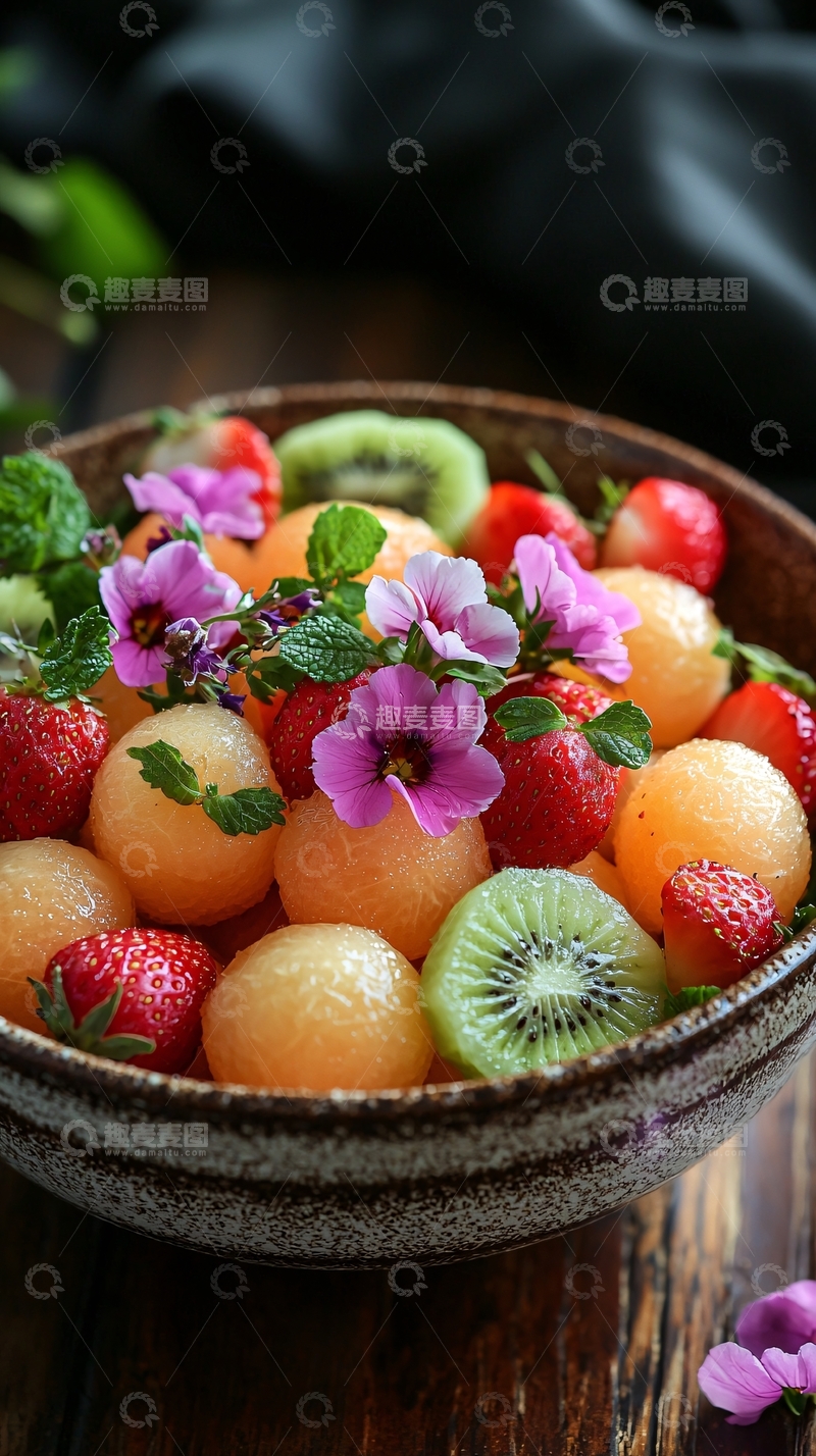 高清大图下载【趣麦麦图】水果沙拉