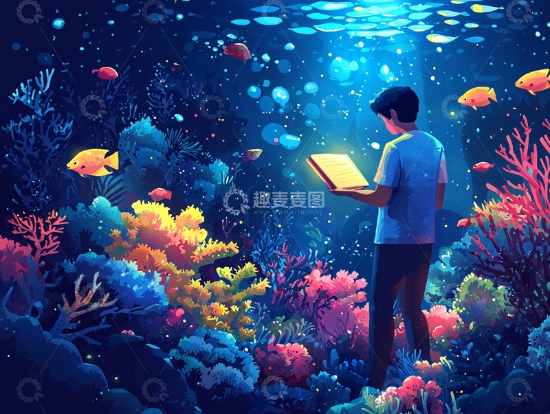 高清大图下载【趣麦麦图】海底