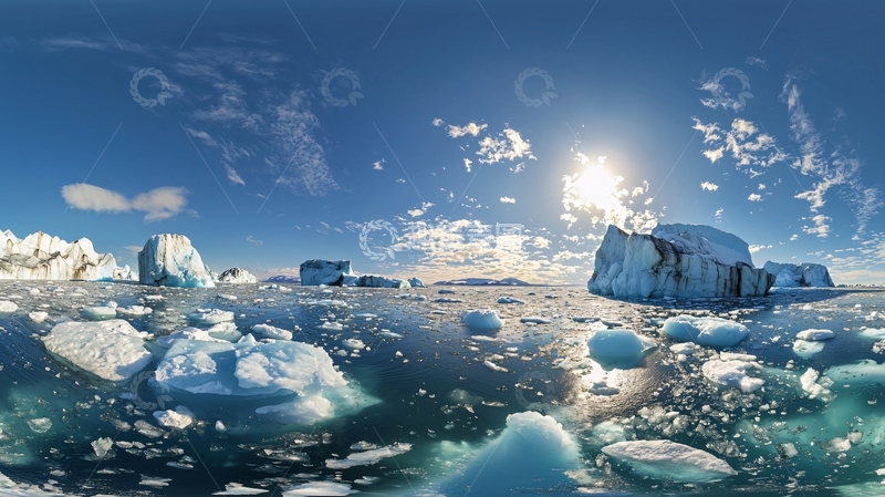 高清大图下载【趣麦麦图】冰山