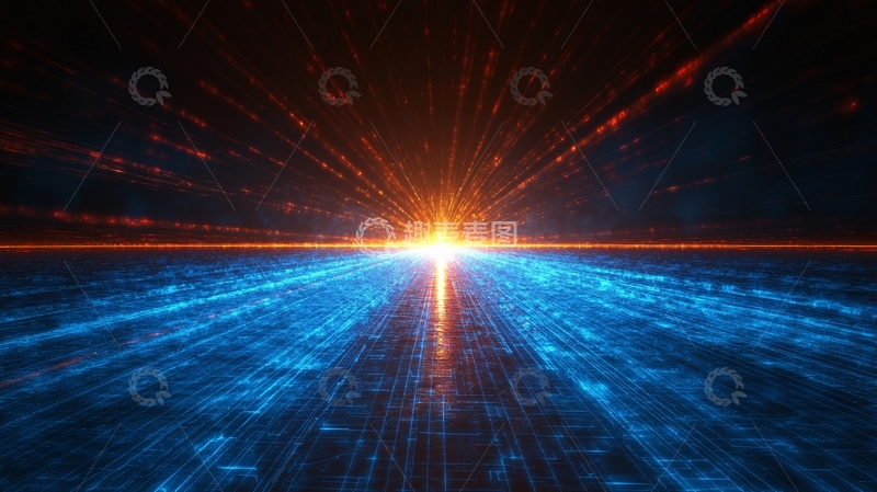 高清大图下载【趣麦麦图】光线轨迹