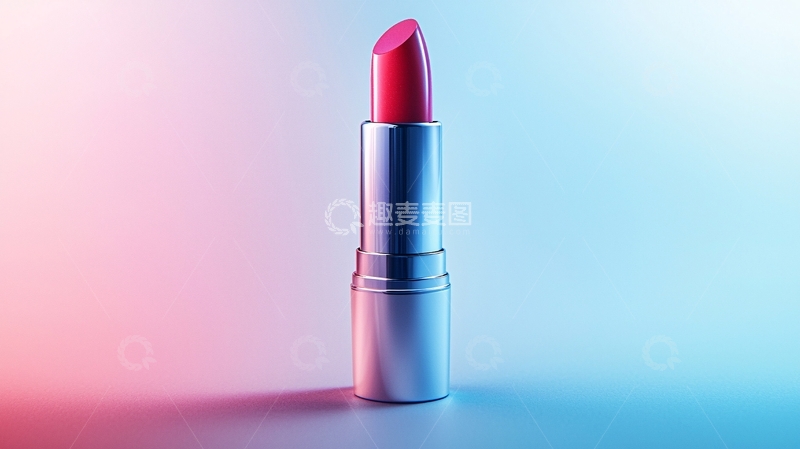 高清大图下载【趣麦麦图】红色口红特写
