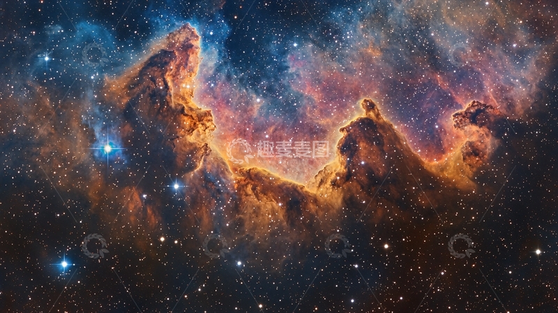 高清大图下载【趣麦麦图】宇宙星云高清图片