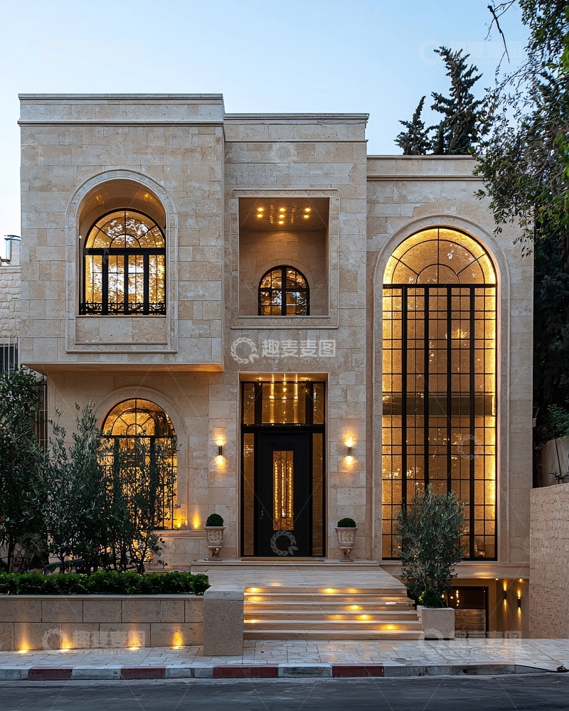 高清大图下载【趣麦麦图】现代奢华别墅