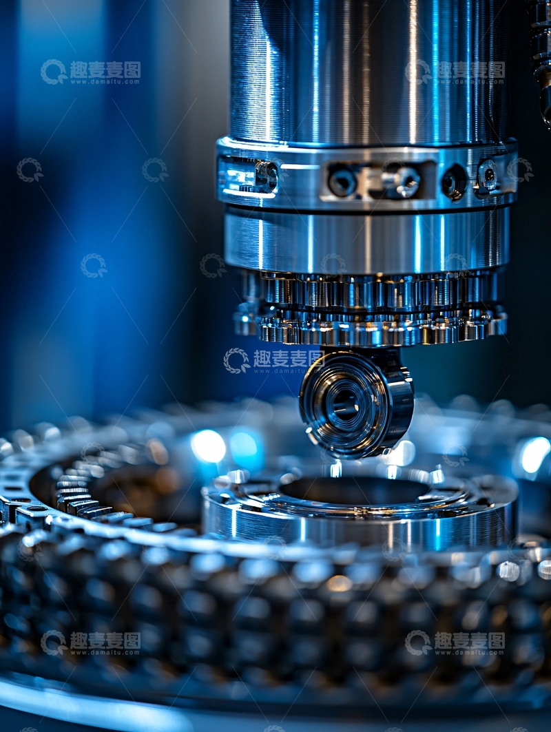 高清大图下载【趣麦麦图】精密机械制造设备特写