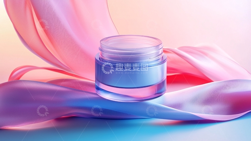 高清大图下载【趣麦麦图】丝滑面霜质感