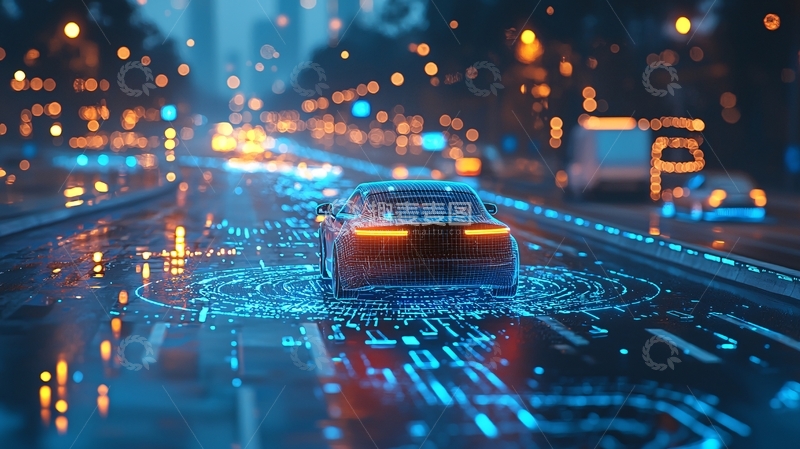 高清大图下载【趣麦麦图】未来城市夜景15