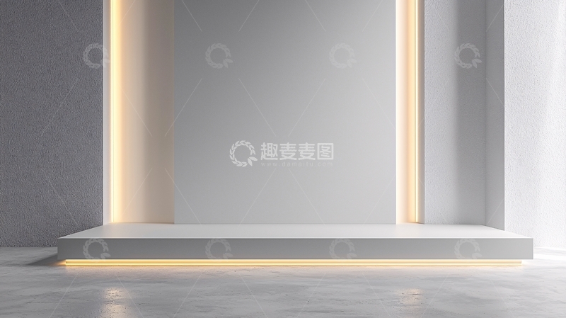 高清大图下载【趣麦麦图】极简风格产品展示台