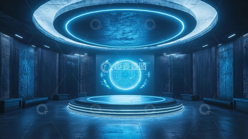 高清大图下载【趣麦麦图】未来科技感空间12