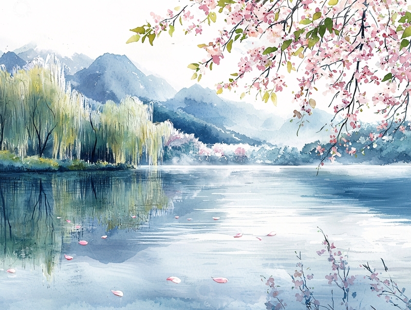 高清大图下载【趣麦麦图】水墨山水画244