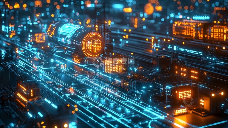 高清大图下载【趣麦麦图】未来科技感