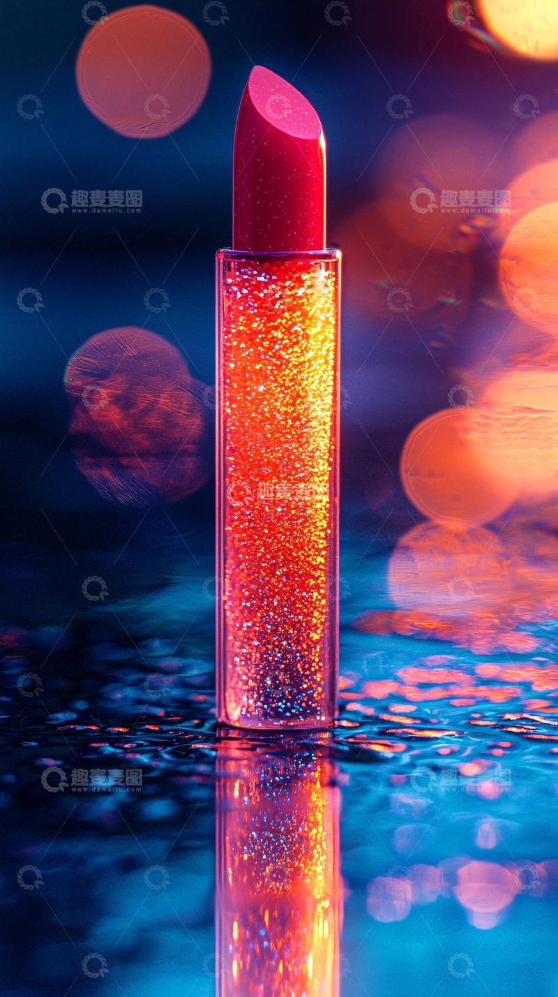 高清大图下载【趣麦麦图】口红特写
