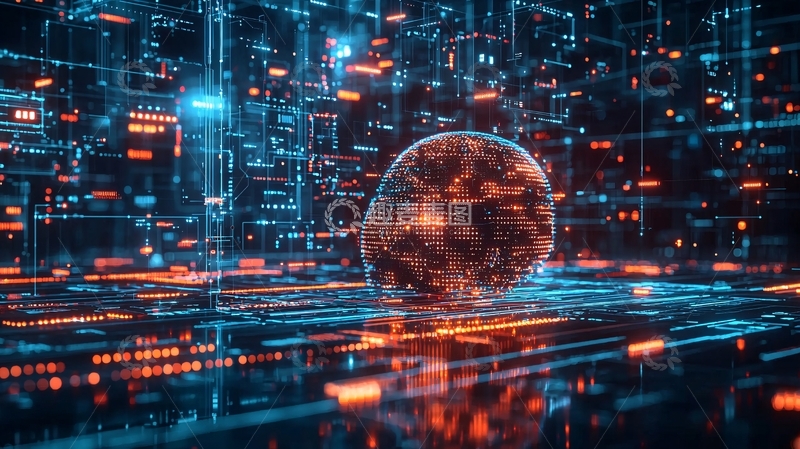 高清大图下载【趣麦麦图】数字地球