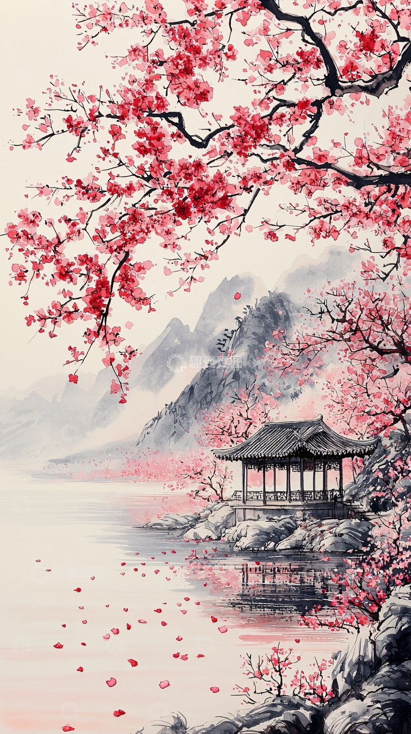 高清大图下载【趣麦麦图】水墨画