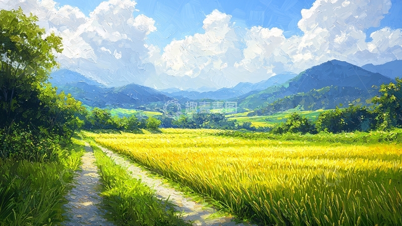 高清大图下载【趣麦麦图】田园风光102