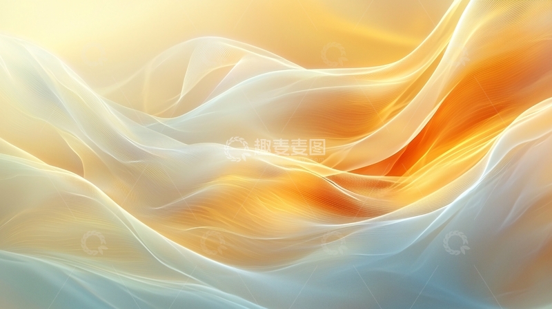 高清大图下载【趣麦麦图】轻柔飘逸的丝绸质感