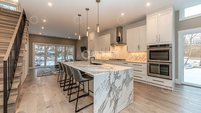 高清大图下载【趣麦麦图】现代简约开放式厨房