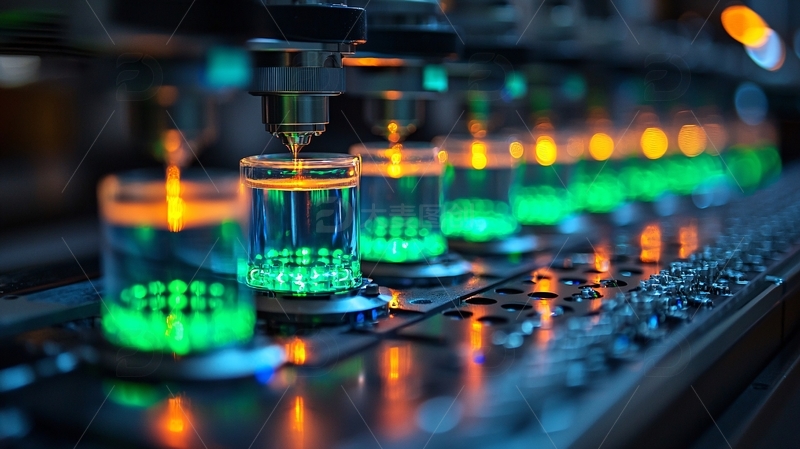 高清大图下载【趣麦麦图】自动化生产线