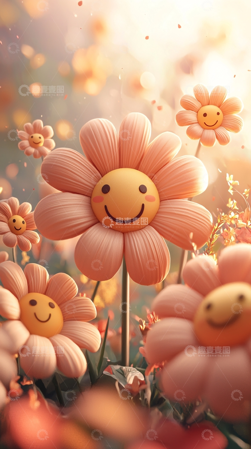 高清大图下载【趣麦麦图】微笑向日葵