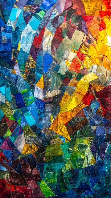 彩色玻璃马赛克