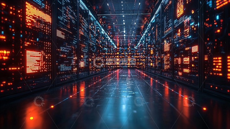 高清大图下载【趣麦麦图】科技感十足的数字空间