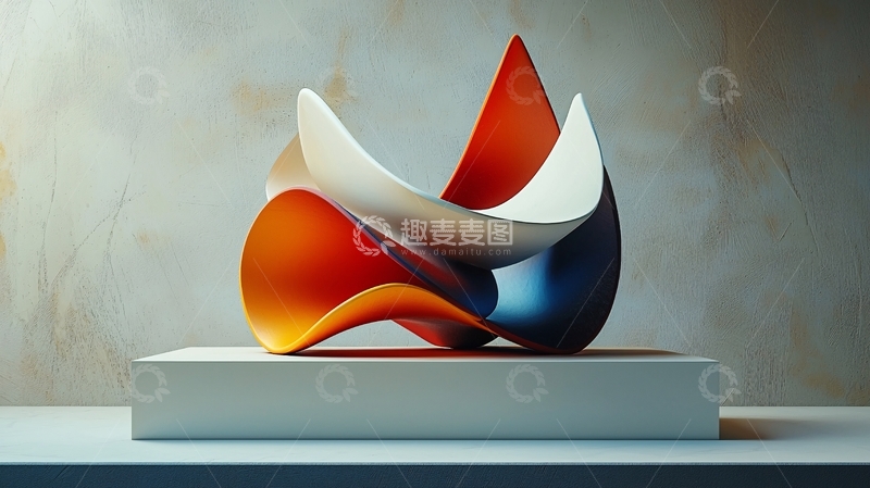 高清大图下载【趣麦麦图】抽象雕塑
