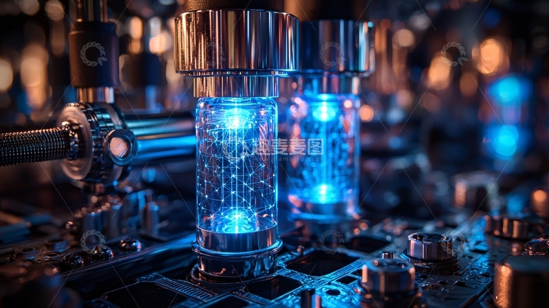 高清大图下载【趣麦麦图】未来科技感电路板特写