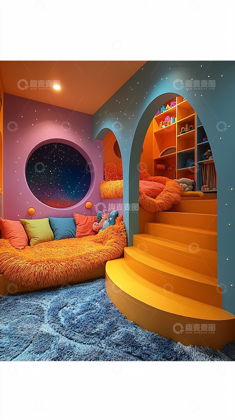高清大图下载【趣麦麦图】儿童房设计
