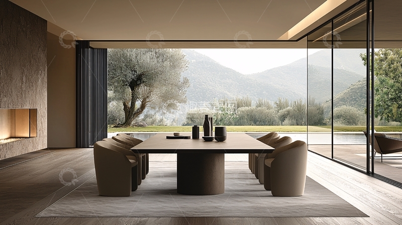 高清大图下载【趣麦麦图】现代简约餐厅