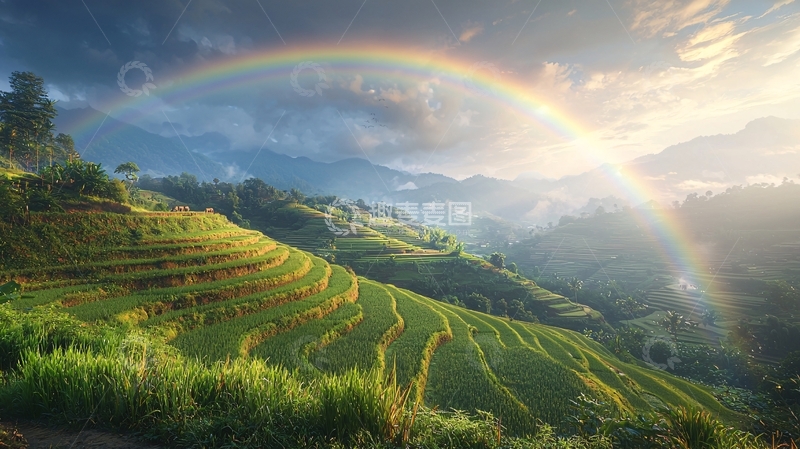 高清大图下载【趣麦麦图】彩虹